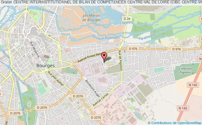plan association Centre Interinstitutionnel De Bilan De Competences Centre-val De Loire (cibc Centre-val De Loire) Bourges