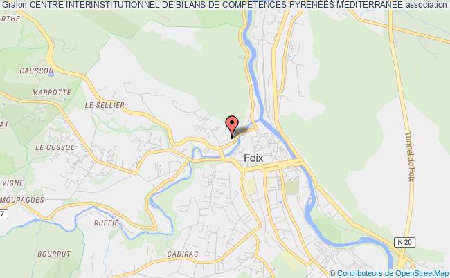 CENTRE INTERINSTITUTIONNEL DE BILANS DE COMPETENCES PYRÉNÉES MEDITERRANEE