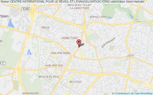 plan association Centre International Pour Le Reveil Et L'evangelisation (cire) Saint-Herblain