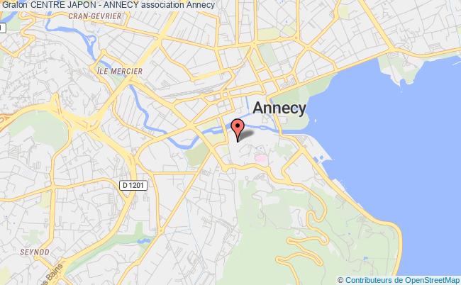 plan association Centre Japon - Annecy Annecy