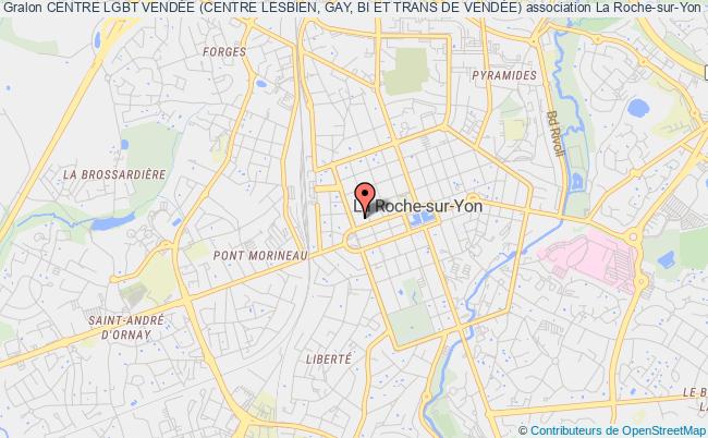 plan association Centre Lgbt VendÉe (centre Lesbien, Gay, Bi Et Trans De VendÉe) La    Roche-sur-Yon