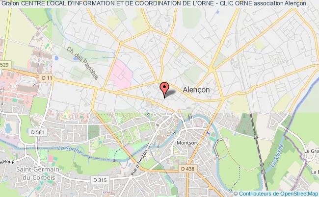 CENTRE LOCAL D'INFORMATION ET DE COORDINATION DE L'ORNE - CLIC ORNE