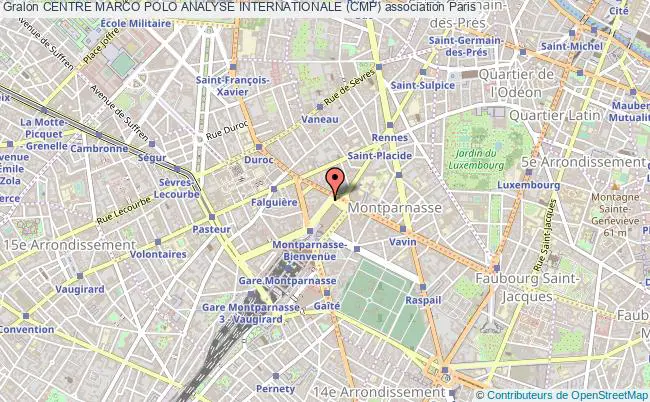 plan association Centre Marco Polo Analyse Internationale (cmp) Paris