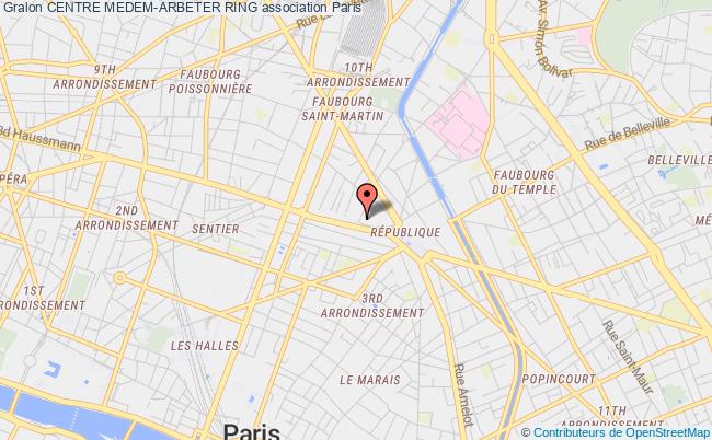 plan association Centre Medem-arbeter Ring Paris