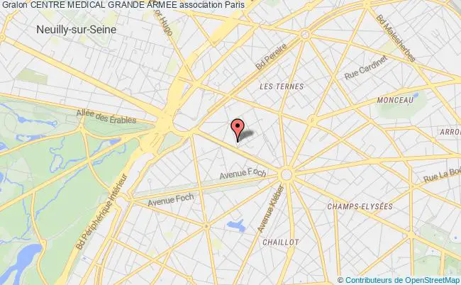 plan association Centre Medical Grande Armee Paris