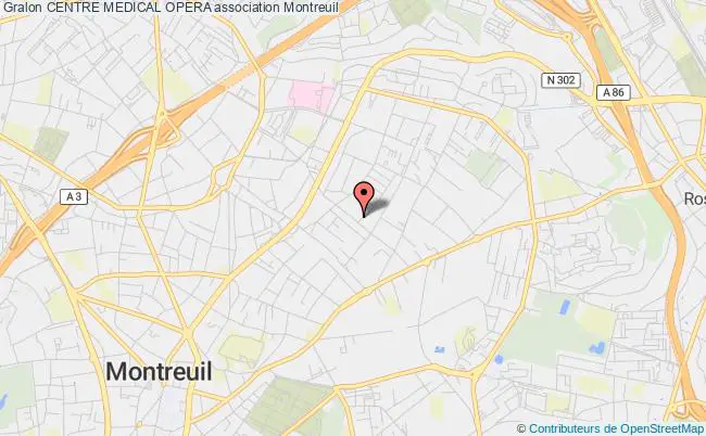 plan association Centre Medical Opera Montreuil