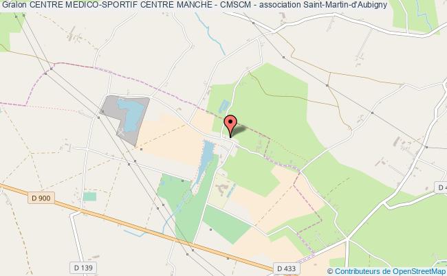 plan association Centre Medico-sportif Centre Manche - Cmscm - Saint-Martin-d'Aubigny