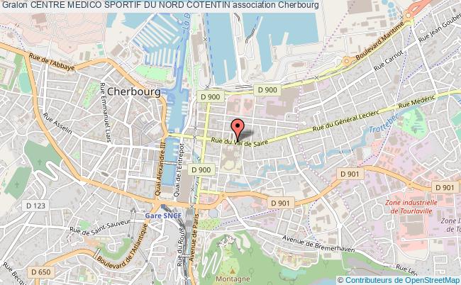 plan association Centre Medico Sportif Du Nord Cotentin Cherbourg-Octeville