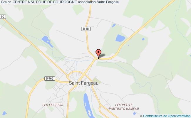 plan association Centre Nautique De Bourgogne Saint-Fargeau