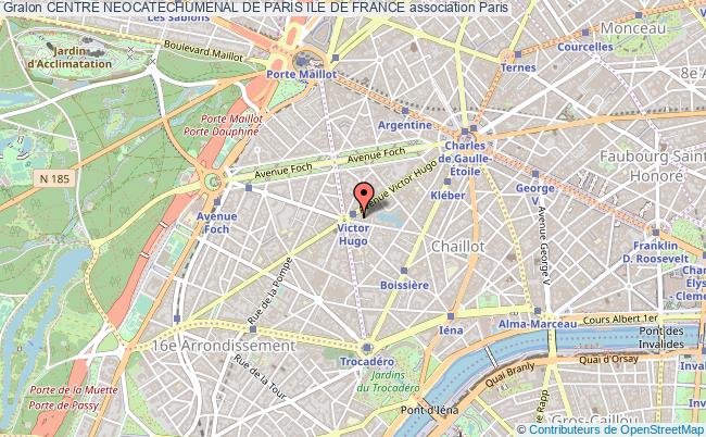 plan association Centre Neocatechumenal De Paris Ile De France Paris