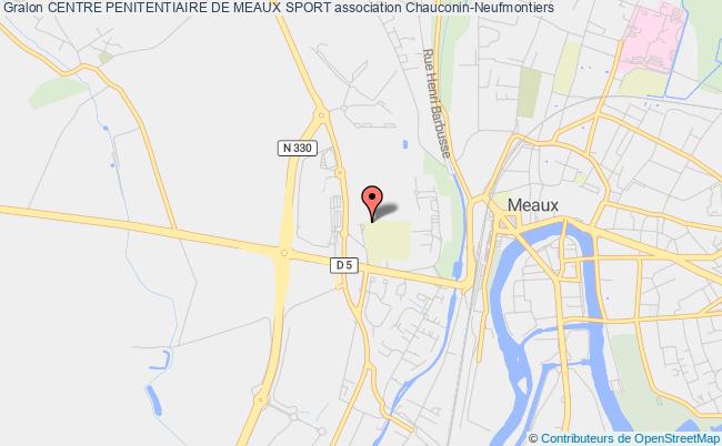 plan association Centre Penitentiaire De Meaux Sport Chauconin-Neufmontiers