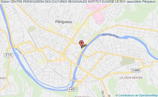 CENTRE PERIGOURDIN DES CULTURES REGIONALES INSTITUT EUGENE LE ROY