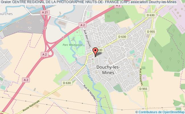 plan association Centre Regional De La Photographie Hauts-de- France (crp) Douchy-les-Mines
