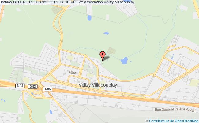 plan association Centre Regional Espoir De Velizy Vélizy-Villacoublay