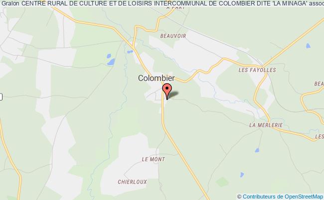 CENTRE RURAL DE CULTURE ET DE LOISIRS INTERCOMMUNAL DE COLOMBIER DITE 'LA MINAGA'