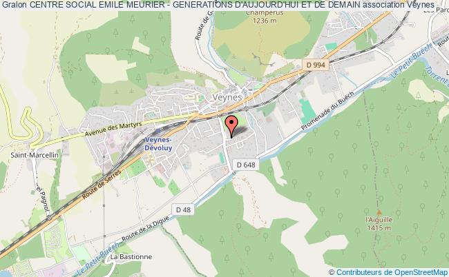 CENTRE SOCIAL EMILE MEURIER - GENERATIONS D'AUJOURD'HUI ET DE DEMAIN