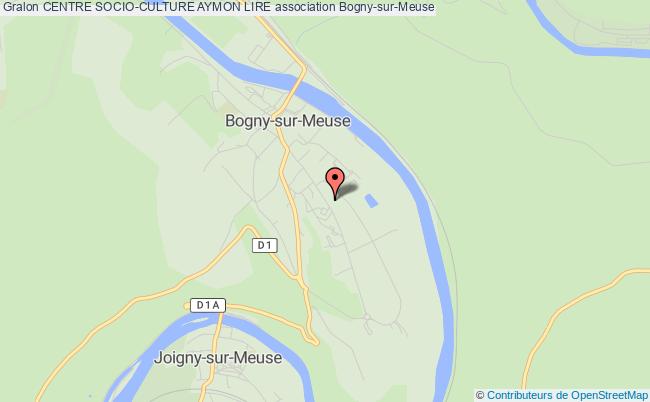 plan association Centre Socio-culture Aymon Lire Bogny-sur-Meuse