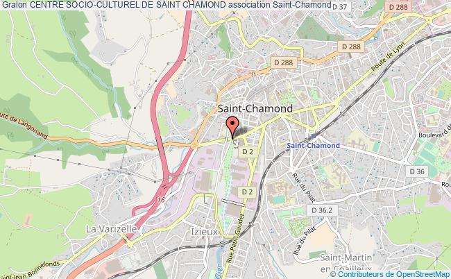 plan association Centre Socio-culturel De Saint Chamond Saint-Chamond