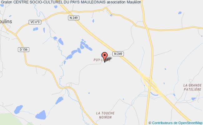 plan association Centre Socio-culturel Du Pays Mauleonais Mauléon