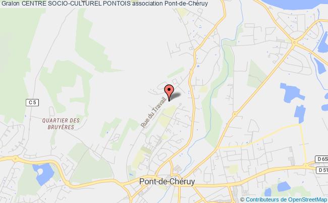 plan association Centre Socio-culturel Pontois Pont-de-Chéruy