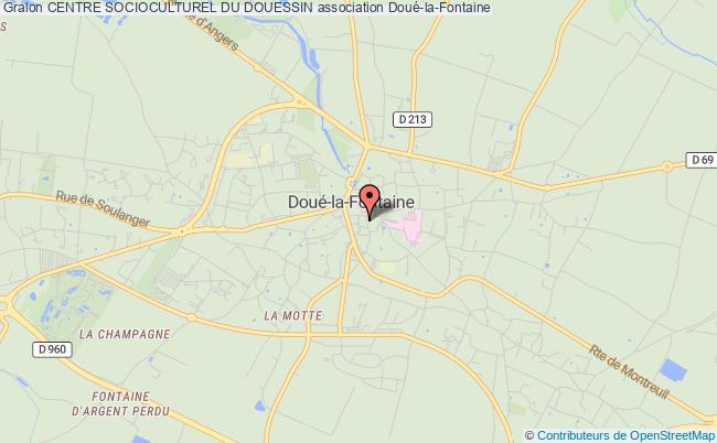 plan association Centre Socioculturel Du Douessin Doué-en-Anjou