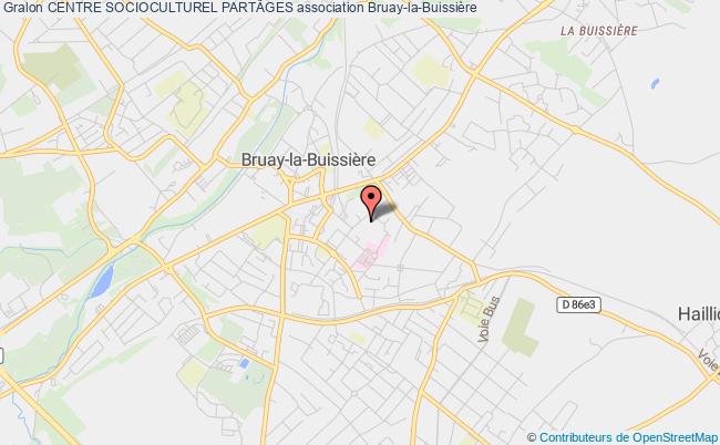 plan association Centre Socioculturel PartÂges Bruay-la-Buissière