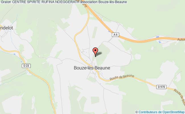 plan association Centre Spirite Rufina Noeggerath Bouze-lès-Beaune