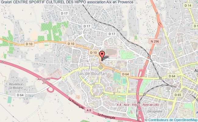 plan association Centre Sportif Culturel Des Hippo Aix-en-Provence