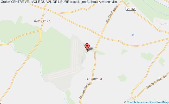 plan association Centre Velivole Du Val De L'eure Bailleau-Armenonville