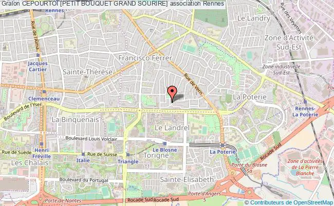 plan association Cepourtoi [petit Bouquet Grand Sourire] Rennes