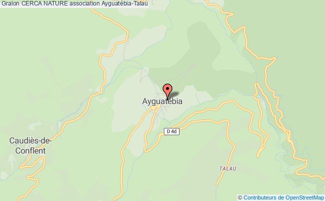 plan association Cerca Nature Ayguatébia-Talau