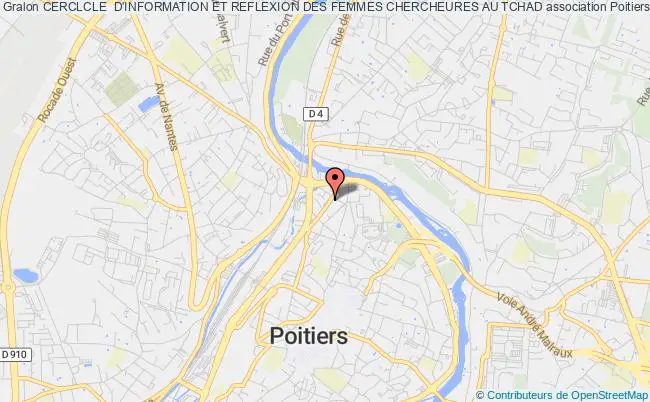 plan association Cerclcle  D'information Et Reflexion Des Femmes Chercheures Au Tchad Poitiers