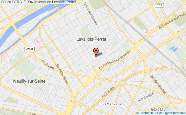 plan association Cercle 394 Levallois-Perret