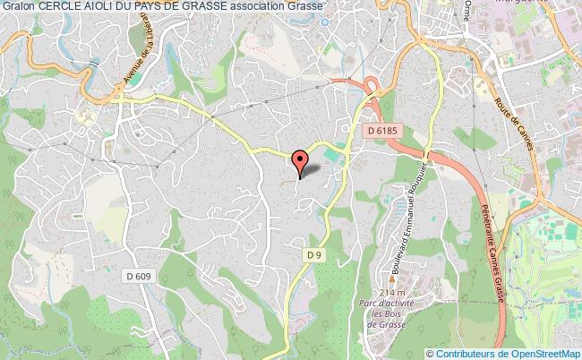 plan association Cercle Aioli Du Pays De Grasse Grasse