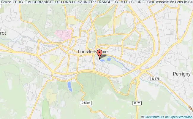 CERCLE ALGERIANISTE DE LONS-LE-SAUNIER / FRANCHE-COMTE / BOURGOGNE