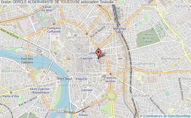 plan association Cercle Algerianiste De Toulouse Toulouse