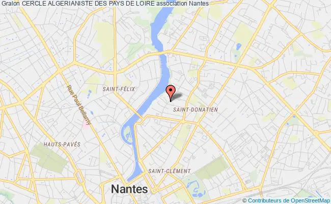 plan association Cercle Algerianiste Des Pays De Loire Nantes