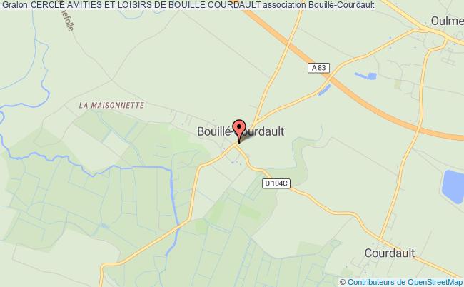 plan association Cercle Amities Et Loisirs De Bouille Courdault Bouillé-Courdault