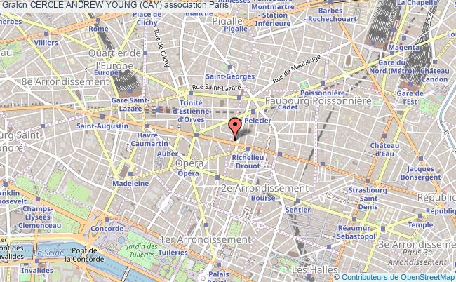 plan association Cercle Andrew Young (cay) Paris