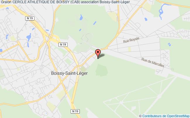 plan association Cercle Athletique De Boissy (cab) Boissy-Saint-Léger