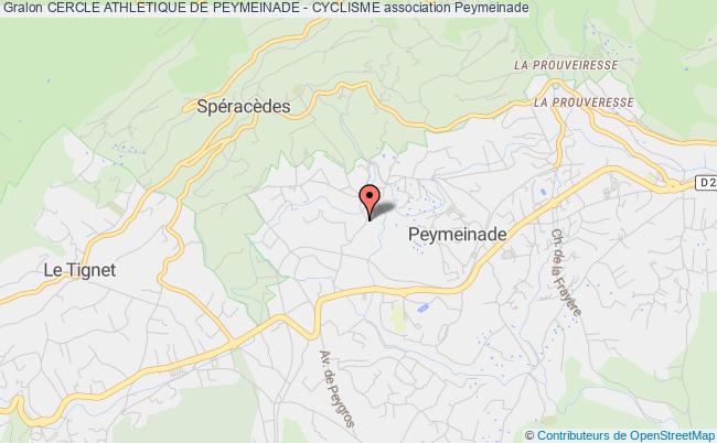 CERCLE ATHLETIQUE DE PEYMEINADE - CYCLISME