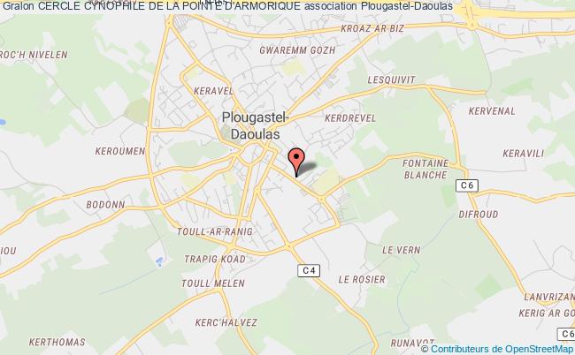 plan association Cercle Cynophile De La Pointe D'armorique Plougastel-Daoulas