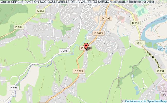 CERCLE D'ACTION SOCIOCULTURELLE DE LA VALLEE DU SARMON