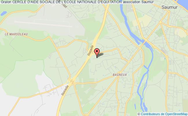 plan association Cercle D'aide Sociale De L'ecole Nationale D'equitation Saumur