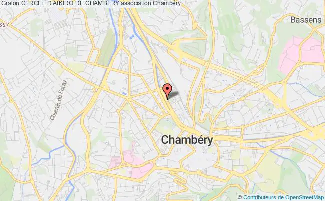 plan association Cercle D Aikido De Chambery Chambéry