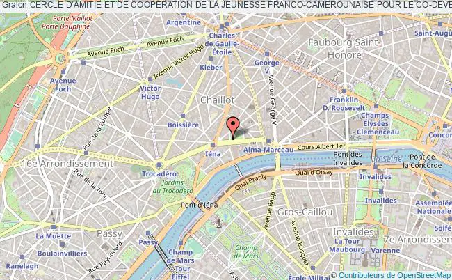 plan association Cercle D'amitie Et De Cooperation De La Jeunesse Franco-camerounaise Pour Le Co-developpement (camicoje) Paris