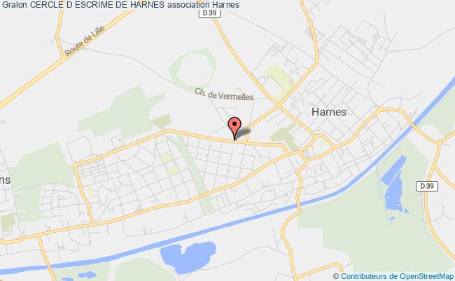 plan association Cercle D Escrime De Harnes 