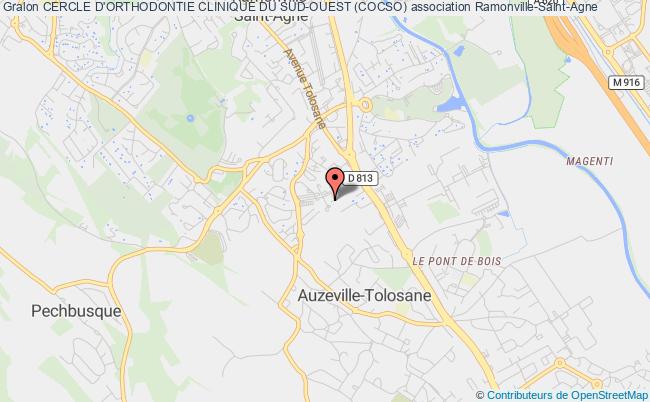 plan association Cercle D'orthodontie Clinique Du Sud-ouest (cocso) Ramonville-Saint-Agne
