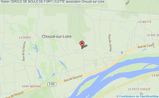 plan association Cercle De Boule De Fort L'ilette Chouzé-sur-Loire