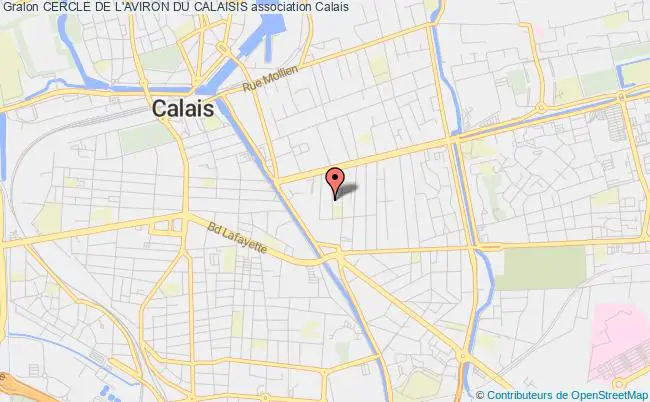 plan association Cercle De L'aviron Du Calaisis Calais
